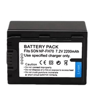 NP-FH70 2200mAh 7.2V NP-FH30 NP-FH40 NP-FH50 FH60 FH100 Camera Lithium Battery Pack