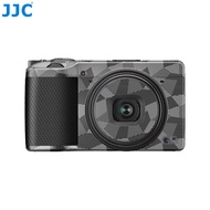 JJC สติกเกอร์ตัวป้องกันกล้องถ่ายรูปกันรอยขีดข่วนใช้ได้กับ Ricoh GR III GR IIIx ฟิล์มป้องกันตัวกล้อง