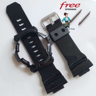 GA 200 STRAP AND BEZEL REPLACEMENT GA200 GA201 GAS100 GA-200 GA-201 GAS-100 GLOSSY BLACK