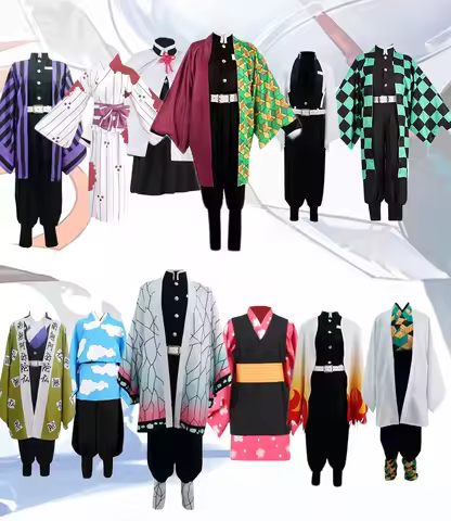 Demon Slayer Cosplay Costume - Tanjirou, Nezuko, Giyuu, Shinobu, Obanai, Gyomei, Sabito & Makomo Kim