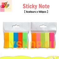 Sticky Note Memo Pad Fluorescent Note Sticker Post It Sign Here Sticky Notes