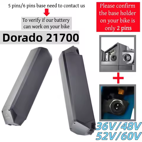 Haoqi Leopard Pro Fat Tire Ebike Battery Reention Dorado 21700 36V 30ah 48V 25ah 52V 20ah 60V 20ah F