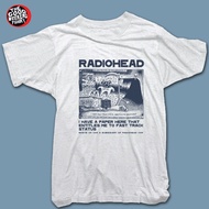 RADIOHEAD ICE CAPS TSHIRT/ DTG PRINTING/ GILDAN/ ARRIVAL GUIDE