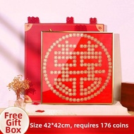 XIANXINGREN | Wedding Blessings Frame 5 Jiao Coins