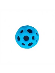 1個超級高彈跳球,帶有聲音和太空設計,流行的橡膠彈跳球,可緩解成年人的壓力