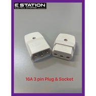 T&G 16A 3pin Plug & Socket