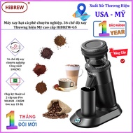 Single Dose professional coffee bean grinder, integrated 36 grinding modes. Premium American brand H