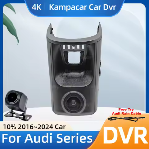 Kampacar AD09-4K 2160P Wifi DashCam Camera Video Recorder For Audi A3 A4 A4L A5 A6 Q3 8U TDI Q7 4M S