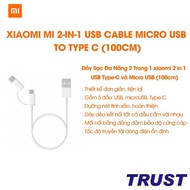 Xiaomi 2 in 1 USB Type-C and Micro USB Cable Xiaomi SJX02ZM (100cm), ZMI AL511 (30cm)
