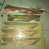 Stiker striping Stripping body Suzuki Shogun 110 Kebo Shogun 110R 110