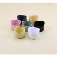 6cm silicone boots tumbler accessories irregular silicone cup sleeve anti-friction silent water bott