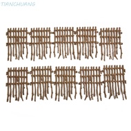 TIANCHUANG Simulation Farm Ranch DIY Fence, DIY Farm Fence Accessories Simulation Ranch Fence, Raili
