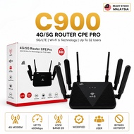 【Hantar Cepat】【Hotspot unlimited modified】C900 Modem Wireless Router 4G All Operetor Router WiFi SIM