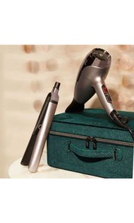 ghd Platinum+ styler and Helios™ hair dryer gift set
