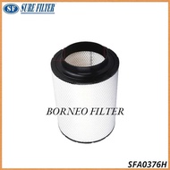 SFA0376H Sure Disposable Housing Air Filter B120376 PA30010 C311195 180941002 5360900001 AH-7906 AH7