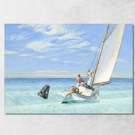 Ground Swell Edward Hopper eho18 Canvas Print