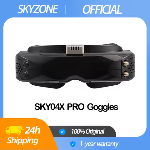 SKYZONE SKY04X PRO FPV Goggles 1920X1080 OLED 5.8G 48CH Steadyview Receiver DVR Head Tracker Fan for