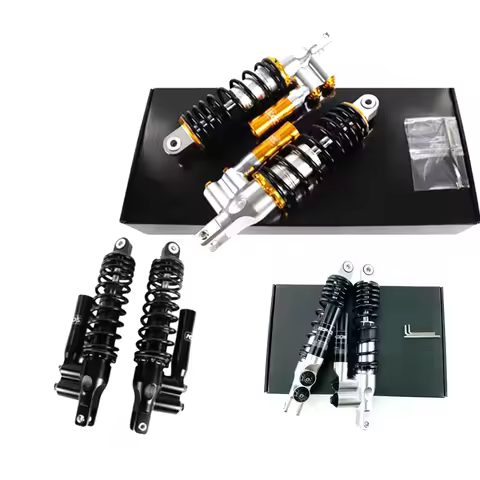 290/320mm Motorcycle Adjustable Damping Invert Rear Shock Absorber For Honda Yamaha Scooter BWS Nmax