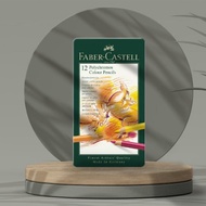Faber-Castell藝術家級油性色鉛筆-12色鐵盒裝(原廠正貨)