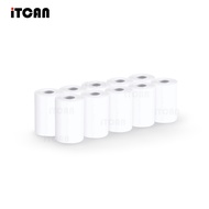 iTCAN กระดาษความร้อน 57x30 mm 10ม้วน บิล ใบเสร็จ กระดาษใบเสร็จ Bill Thermal paper 65gsm