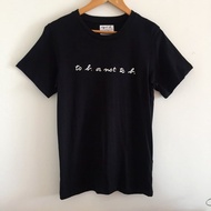 Agnes B Couple Wear Cotton Short-sleeved T-shirt Letter Logo All-match