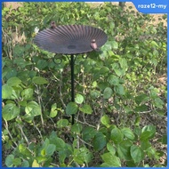 [RazecaMY] Freestanding Avian Bath Weatherproof Freestanding Avian Water Basin Heavy Duty Wildlife A