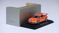 1/43 Minichamps Porsche 911 (997) GT3 Cup Orange #1