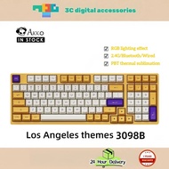 AKKO Los Angeles themes 3098 Tri-Mode RGB Mechanical Keyboard Gaming Office Typing
