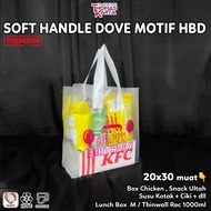 [PAKET ULTAH 50 ANAK] Softhandle 20x30 HAPPY BIRTHDAY + Dus Nasi / Snack + OPP Snack Ulang Tahun