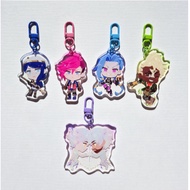 Arcane | League of Legends Keychain - JayVik, CaitVi, Timebomb