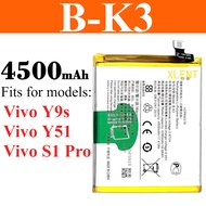 Vivo S1 Pro Y9s Battery B-K3 Battery V1945A V1945T 1920