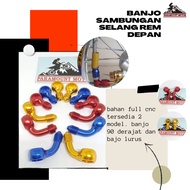 Banjo FRONT BRAKE HOSE 90 DEGREE