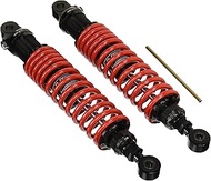 PMC YSS 116-4210211 Motorcycle Suspension, Twin Shock Model, Sports Line Z-Series 362, 14.2 inches (360 mm), Z100R/GP, 0.4 inches (10 mm), Black/Red