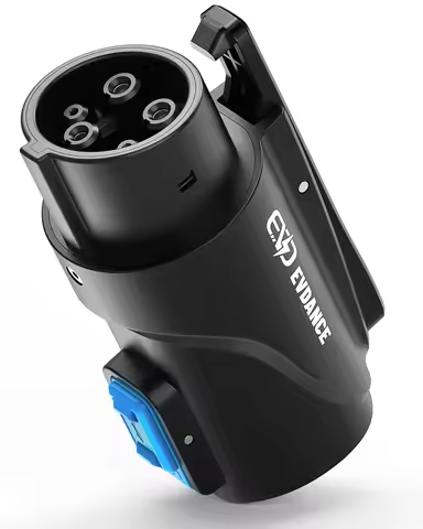 EVDANCE Tesla to J1772 Charging Adapter 80A 250V J1772 EV Chargers Adapter Compatible with Tesla Hig