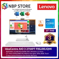 Lenovo IdeaCentre AIO 3 27IAP7 F0GJ00JQMI 27'' FHD Touch All-In-One Desktop ( I5-13420H, 8GB, 512GB 
