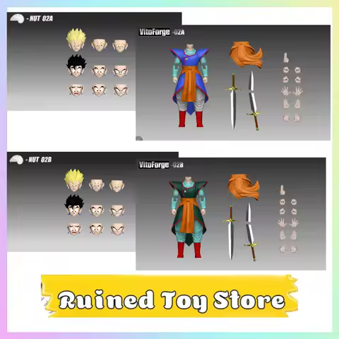 New product pre-sale VitoForge-Swordsman of the Divine Realm VF Studio God Gohan collectible toys