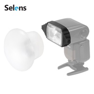Selens Bộ Khuếch Tán Hình Cầu Silicon Từ Tính MN-DF Với Đế MN-AM Bộ Điều Chỉnh Ánh Sáng Mô-đun Cho Đ
