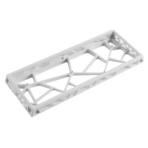 60% Hollow60 GH60 V3 Pro Anodized Aluminum Carving Case For Wooting60HE Poker2 Pok3r DZ60 YD60MQ GK6