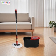 FR-C526 Alat Pel Lantai Dengan Ember Serbaguna / Pel Lantai Ultra Putar Praktis / Kain Pel Spin Mop