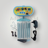 MESIN Adikkak - Automatic electric baby swing electric swing/ ubaby 5 spring electric swing machine/
