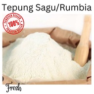 Asli Segar Borong Kilang 10kg Tepung Sagu Kering Rumbia Gred A