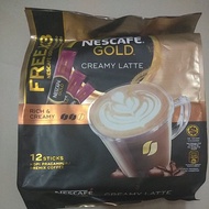 NESCAFE GOLD Creamy Latte (31g x 12+3s)