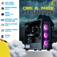 DDR5 x BONMECOM2 คอมประกอบ / CPU i5 14400F / RTX 5070 12GB Case เลือกแบบได้ครับ