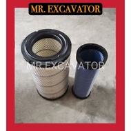 Hitachi EX EX200 EX200-2 EX200-3 Excavator Air Filter Penapis