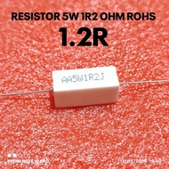 5W 5WATT 1R2 1.2R 1.2 OHM ROHS CHALK RESISTOR
