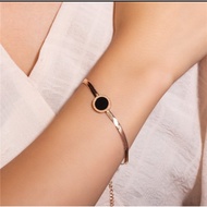 Women's Bracelet Bv Gold Titanium Women's Hand Jewelry Imported Model Anti-Rust Latest Release