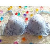 Pretty H1037 [Made In Taiwan] Dangerous V-Curve Magic Bra Thick Under Upper Thin 3/4 Cup 36/38 Girl,
