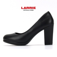 LARRIE Kasut Perempuan Tracey Hitam Slip-On Work Shoes - L22409-TF01SV-1-BLACK