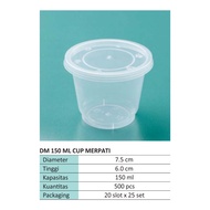 THINWALL CUP DOVE DM 150ML R Cup - 150 ML - CONTENTS 25 SETS