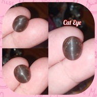 Natural gem cat eye gemstone ring